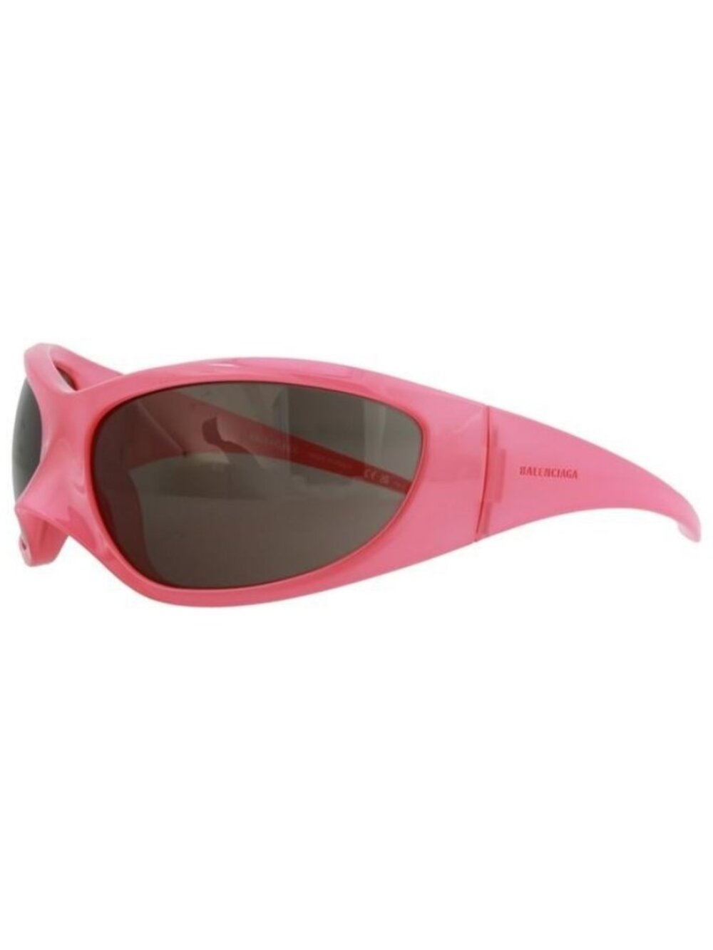New Balenciaga Unisex Shield/Wrap Pink Pink Grey Fashion Designer Sunglasses